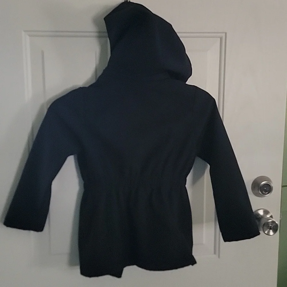 Michael Kors Black Jacket with Gold Zippers - Picture 3 of 7